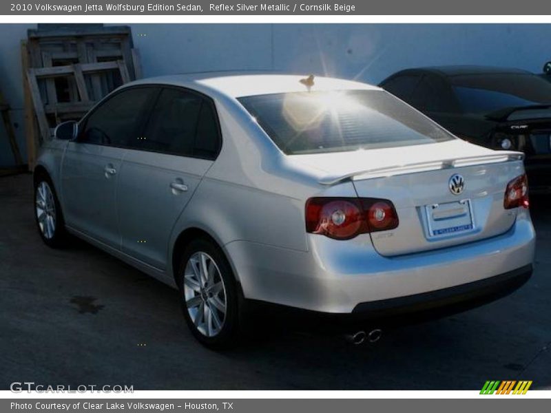 Reflex Silver Metallic / Cornsilk Beige 2010 Volkswagen Jetta Wolfsburg Edition Sedan