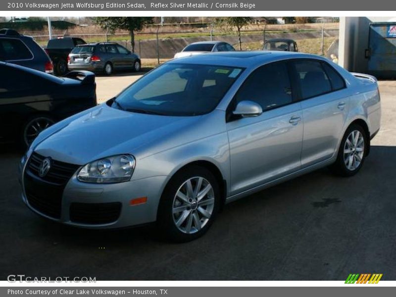 Reflex Silver Metallic / Cornsilk Beige 2010 Volkswagen Jetta Wolfsburg Edition Sedan