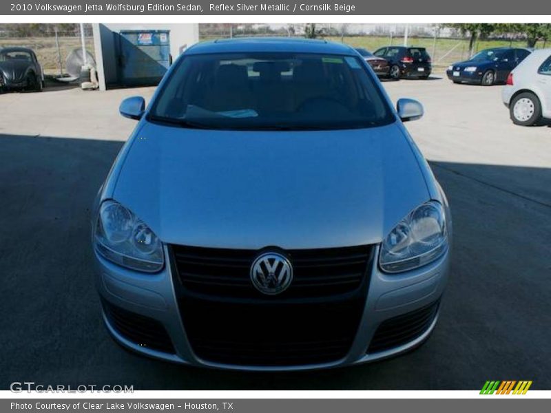 Reflex Silver Metallic / Cornsilk Beige 2010 Volkswagen Jetta Wolfsburg Edition Sedan