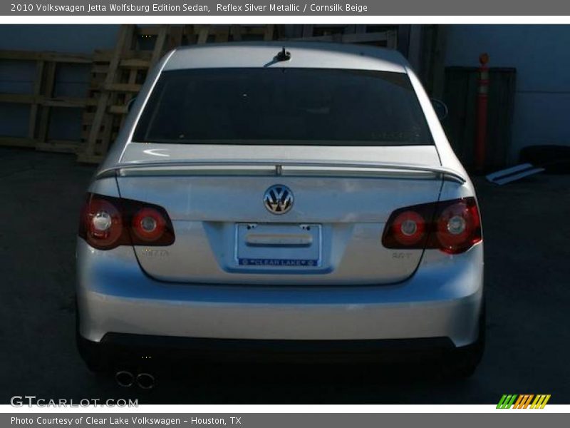 Reflex Silver Metallic / Cornsilk Beige 2010 Volkswagen Jetta Wolfsburg Edition Sedan