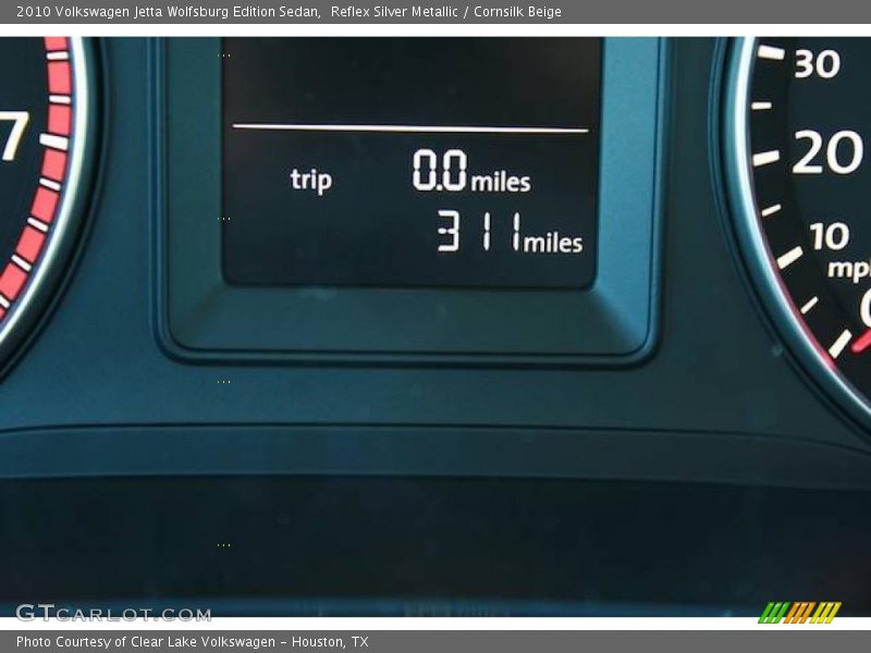 Reflex Silver Metallic / Cornsilk Beige 2010 Volkswagen Jetta Wolfsburg Edition Sedan