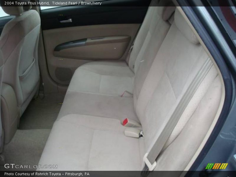 Tideland Pearl / Brown/Ivory 2004 Toyota Prius Hybrid