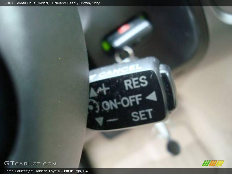 Tideland Pearl / Brown/Ivory 2004 Toyota Prius Hybrid