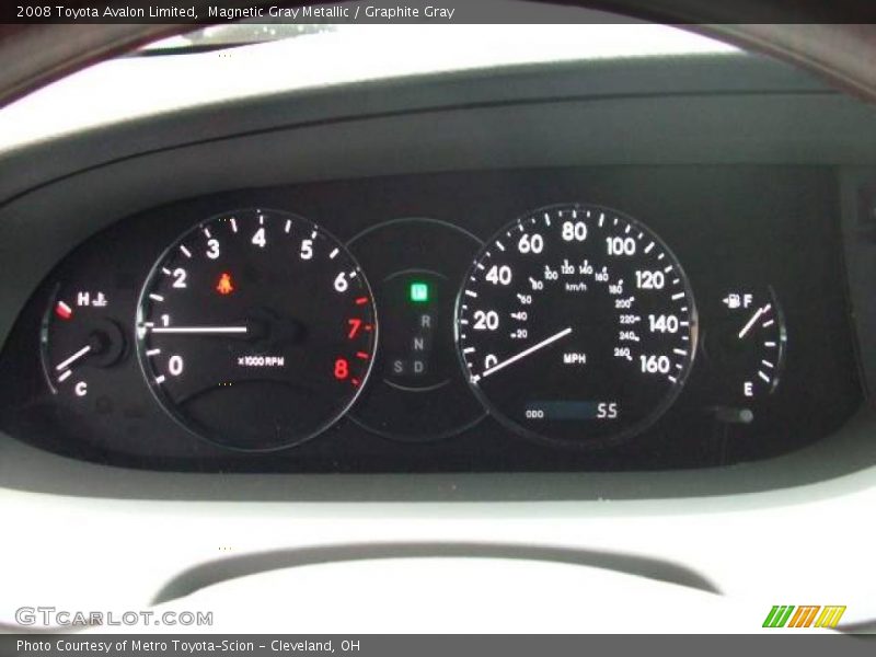 Magnetic Gray Metallic / Graphite Gray 2008 Toyota Avalon Limited