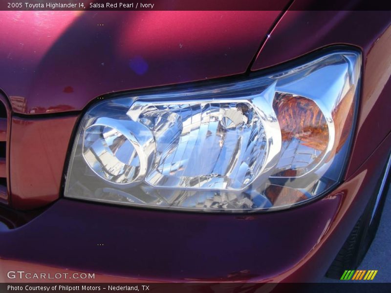 Salsa Red Pearl / Ivory 2005 Toyota Highlander I4