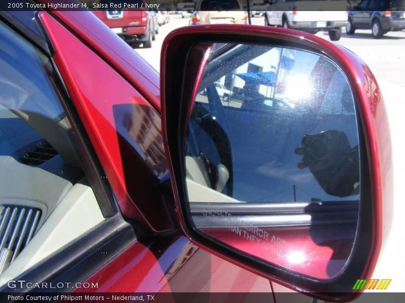 Salsa Red Pearl / Ivory 2005 Toyota Highlander I4