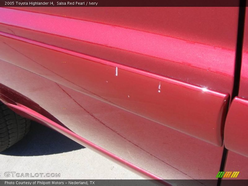 Salsa Red Pearl / Ivory 2005 Toyota Highlander I4