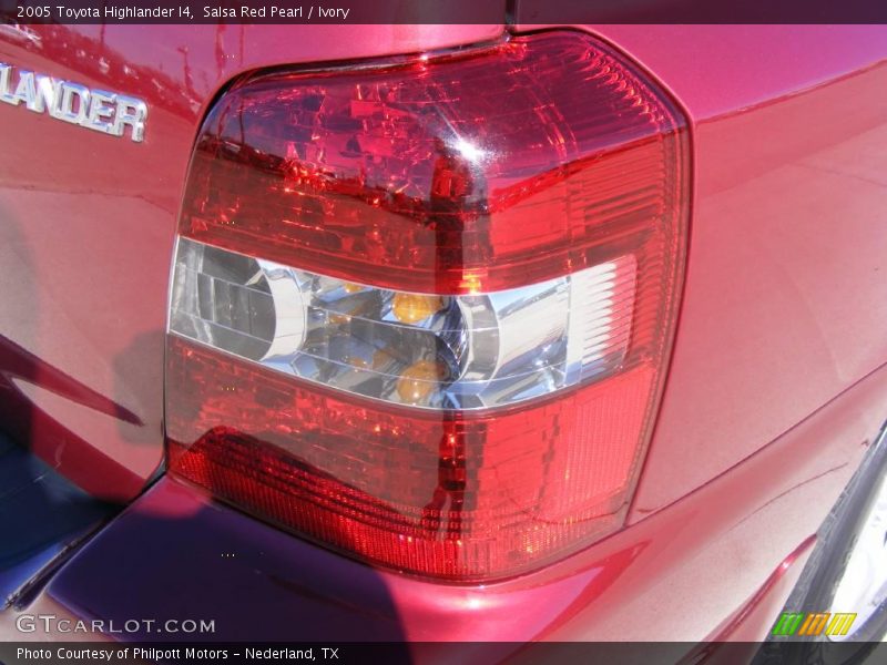 Salsa Red Pearl / Ivory 2005 Toyota Highlander I4