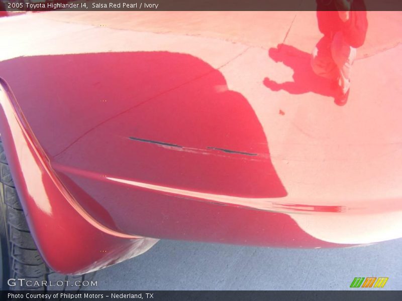 Salsa Red Pearl / Ivory 2005 Toyota Highlander I4