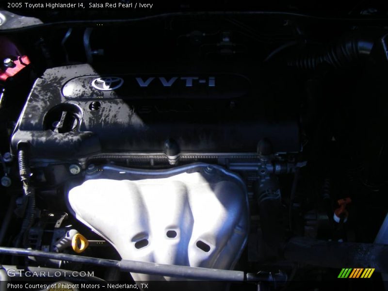 Salsa Red Pearl / Ivory 2005 Toyota Highlander I4
