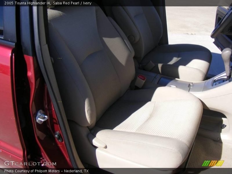 Salsa Red Pearl / Ivory 2005 Toyota Highlander I4