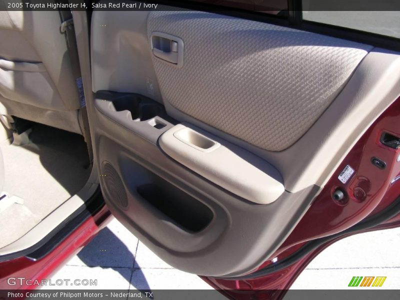 Salsa Red Pearl / Ivory 2005 Toyota Highlander I4