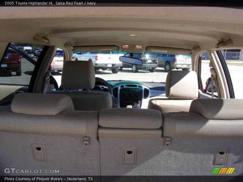 Salsa Red Pearl / Ivory 2005 Toyota Highlander I4