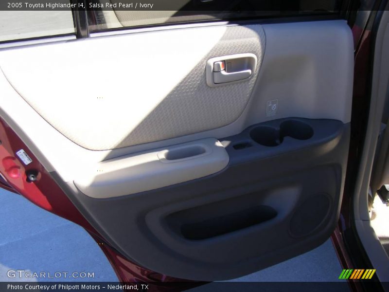 Salsa Red Pearl / Ivory 2005 Toyota Highlander I4