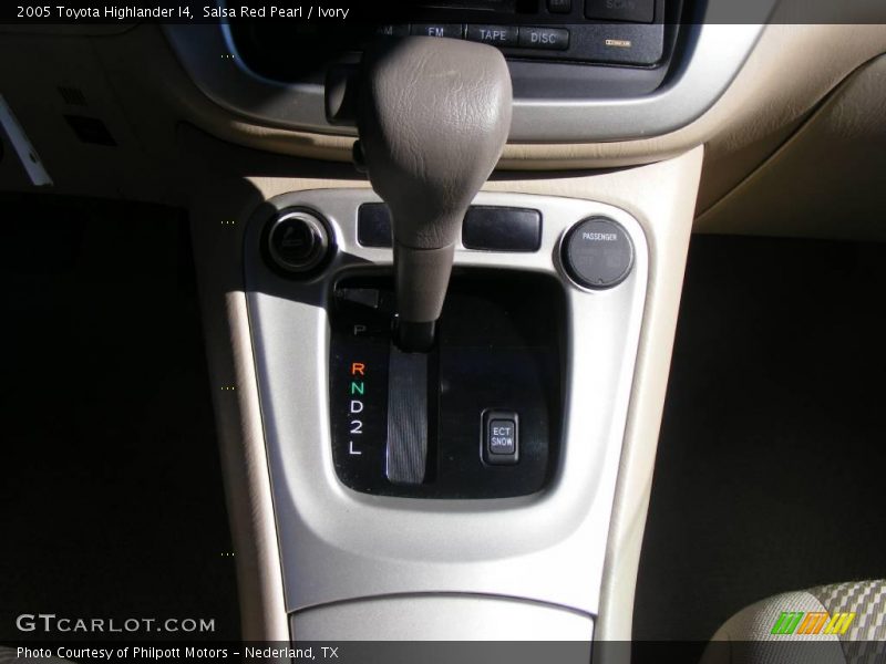 Salsa Red Pearl / Ivory 2005 Toyota Highlander I4
