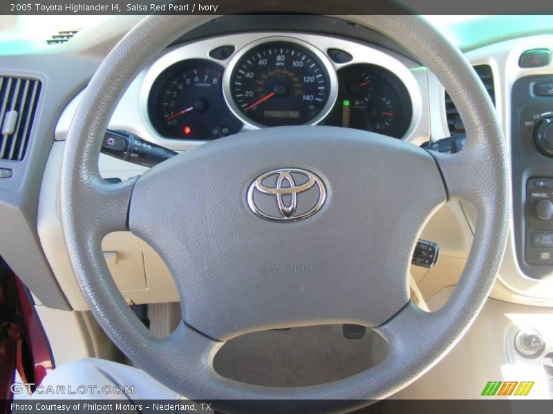 Salsa Red Pearl / Ivory 2005 Toyota Highlander I4