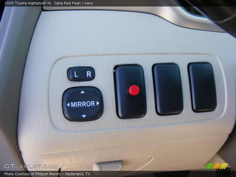 Salsa Red Pearl / Ivory 2005 Toyota Highlander I4