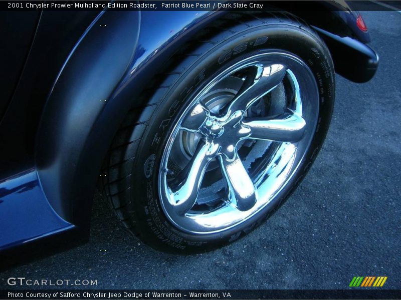 Patriot Blue Pearl / Dark Slate Gray 2001 Chrysler Prowler Mulholland Edition Roadster
