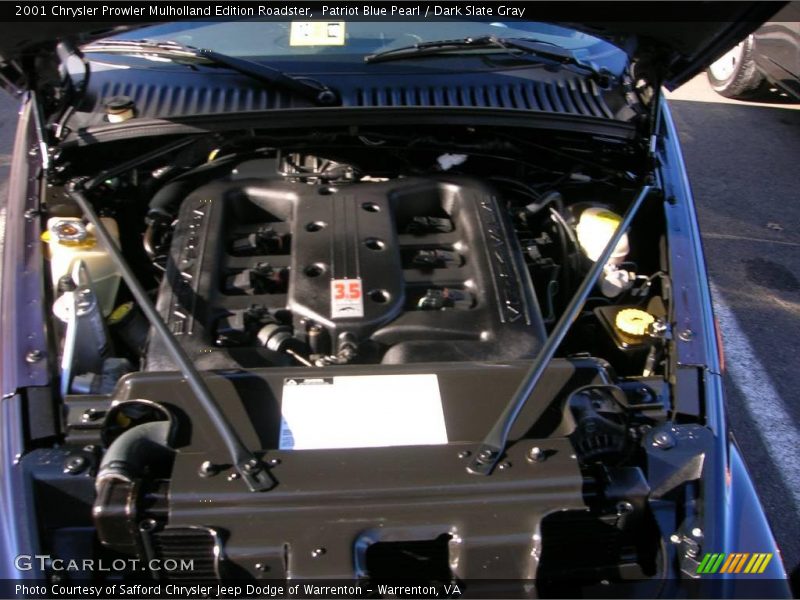 Patriot Blue Pearl / Dark Slate Gray 2001 Chrysler Prowler Mulholland Edition Roadster