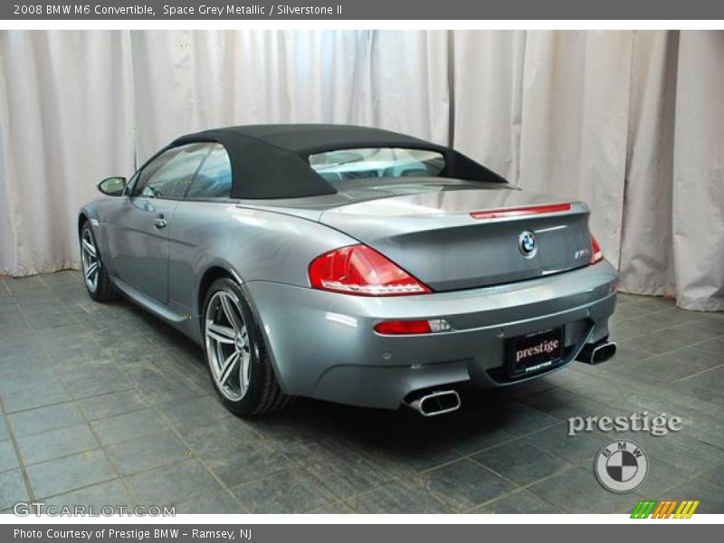 Space Grey Metallic / Silverstone II 2008 BMW M6 Convertible