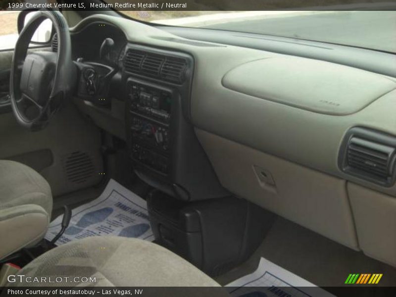 Medium Redfire Metallic / Neutral 1999 Chevrolet Venture LS