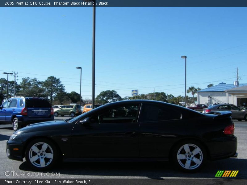 Phantom Black Metallic / Black 2005 Pontiac GTO Coupe