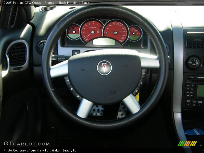 Phantom Black Metallic / Black 2005 Pontiac GTO Coupe