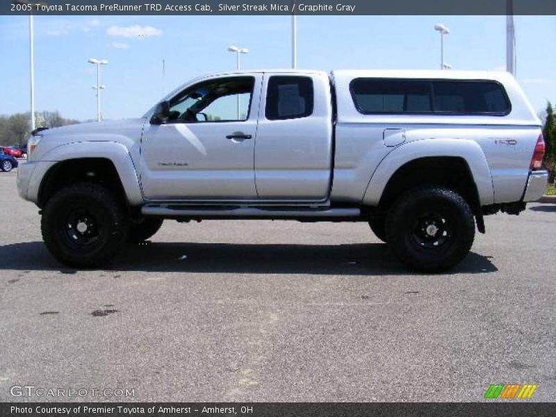 Silver Streak Mica / Graphite Gray 2005 Toyota Tacoma PreRunner TRD Access Cab