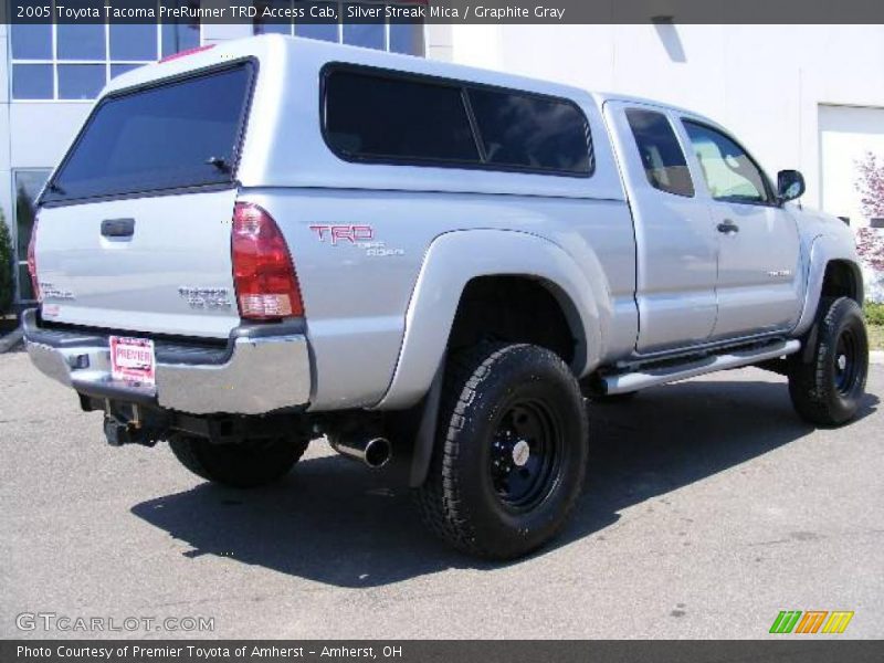 Silver Streak Mica / Graphite Gray 2005 Toyota Tacoma PreRunner TRD Access Cab