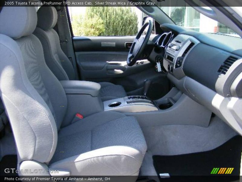 Silver Streak Mica / Graphite Gray 2005 Toyota Tacoma PreRunner TRD Access Cab