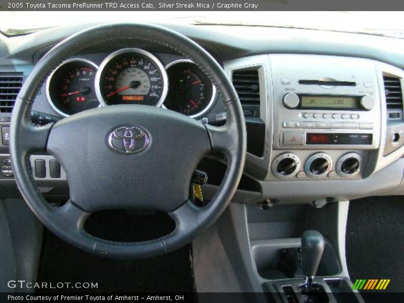 Silver Streak Mica / Graphite Gray 2005 Toyota Tacoma PreRunner TRD Access Cab