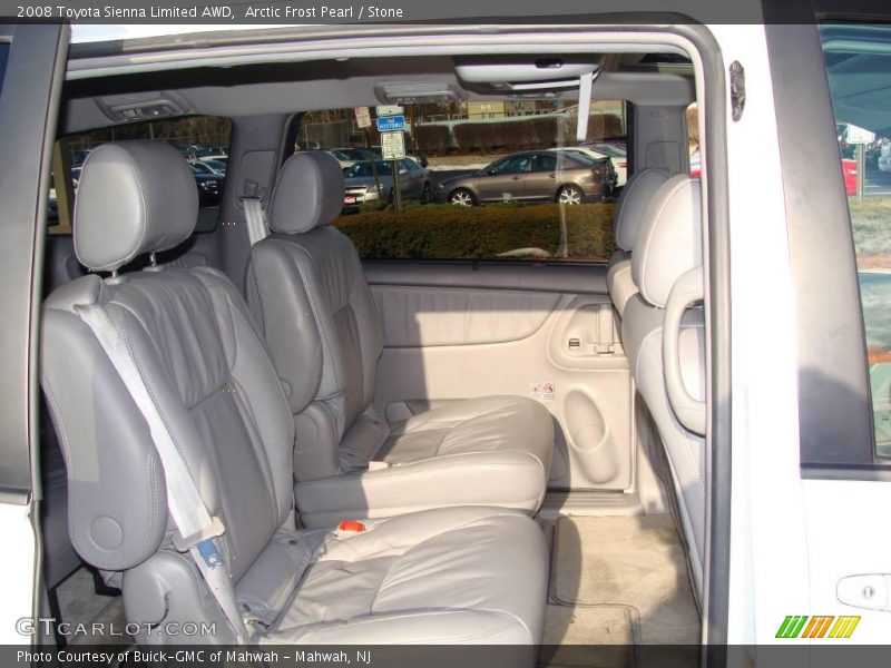 Arctic Frost Pearl / Stone 2008 Toyota Sienna Limited AWD