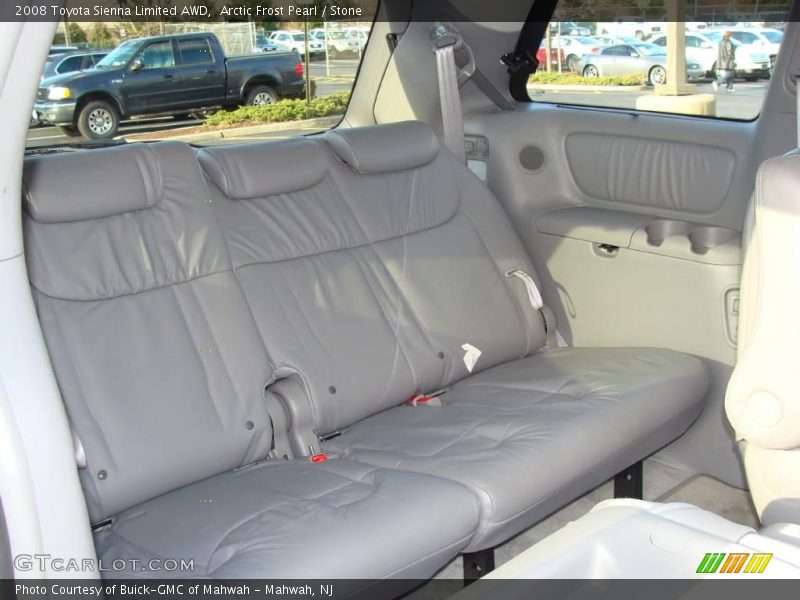Arctic Frost Pearl / Stone 2008 Toyota Sienna Limited AWD