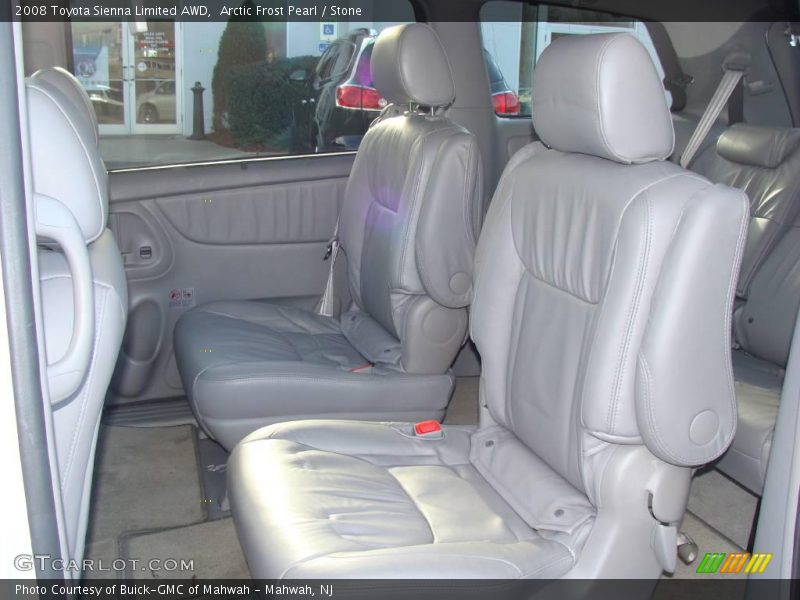 Arctic Frost Pearl / Stone 2008 Toyota Sienna Limited AWD