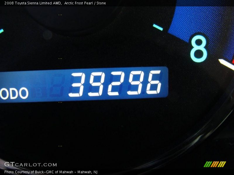 Arctic Frost Pearl / Stone 2008 Toyota Sienna Limited AWD