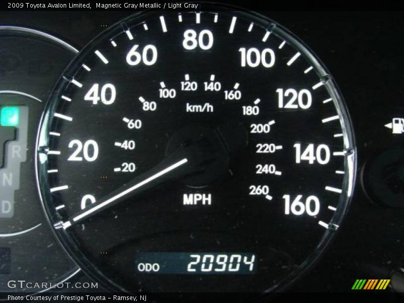 Magnetic Gray Metallic / Light Gray 2009 Toyota Avalon Limited