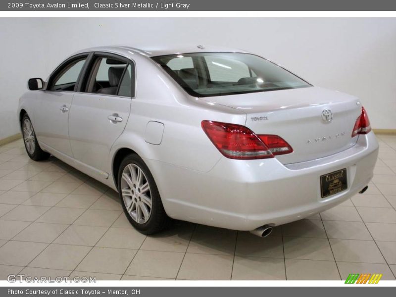 Classic Silver Metallic / Light Gray 2009 Toyota Avalon Limited