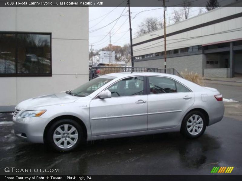 Classic Silver Metallic / Ash 2009 Toyota Camry Hybrid