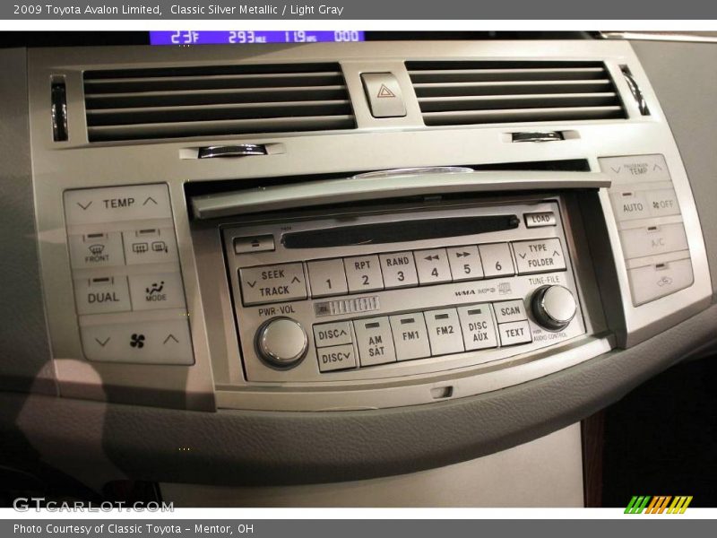 Classic Silver Metallic / Light Gray 2009 Toyota Avalon Limited