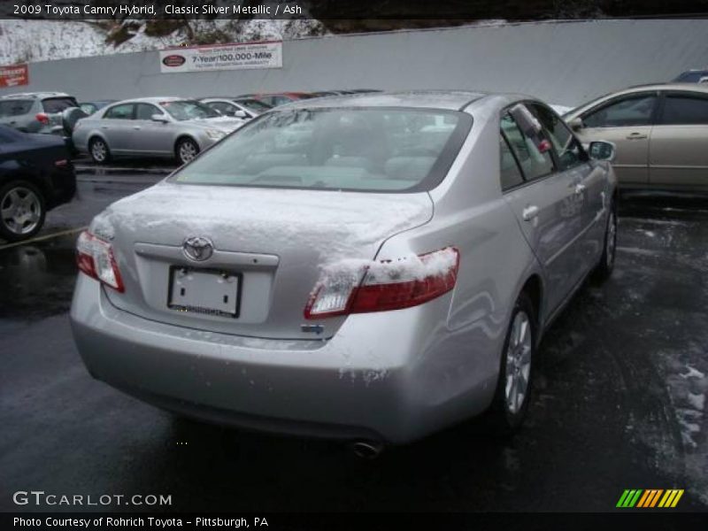 Classic Silver Metallic / Ash 2009 Toyota Camry Hybrid