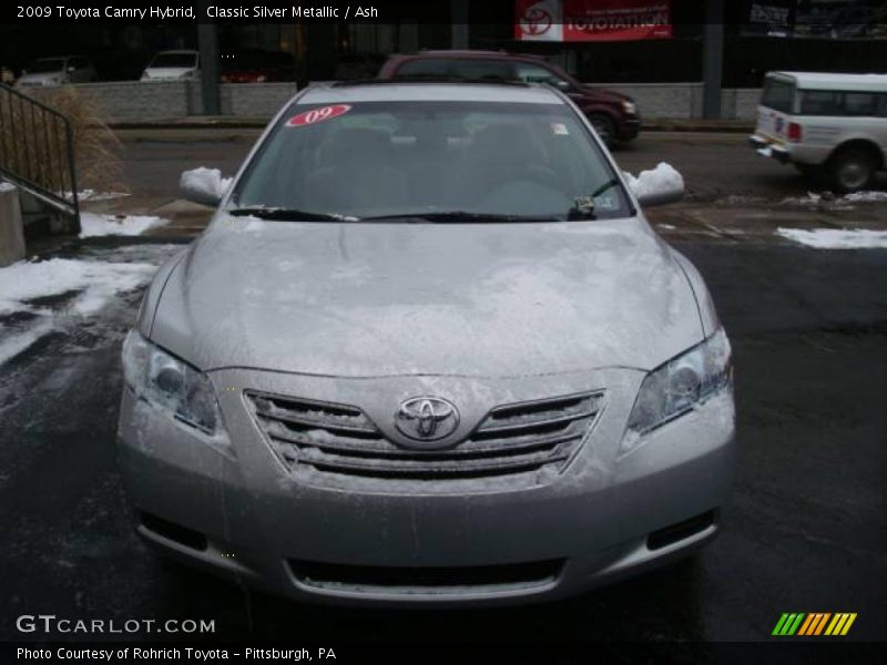 Classic Silver Metallic / Ash 2009 Toyota Camry Hybrid