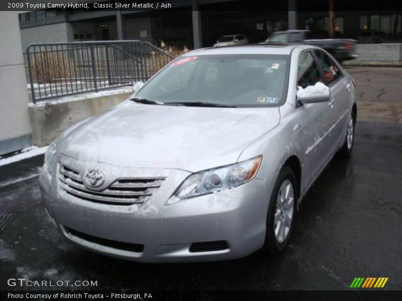 Classic Silver Metallic / Ash 2009 Toyota Camry Hybrid