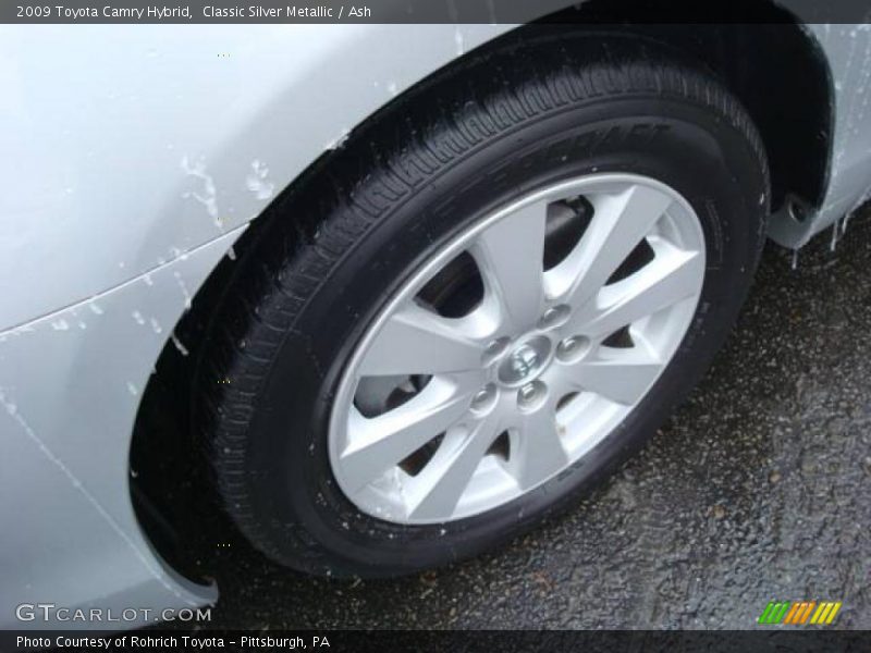 Classic Silver Metallic / Ash 2009 Toyota Camry Hybrid