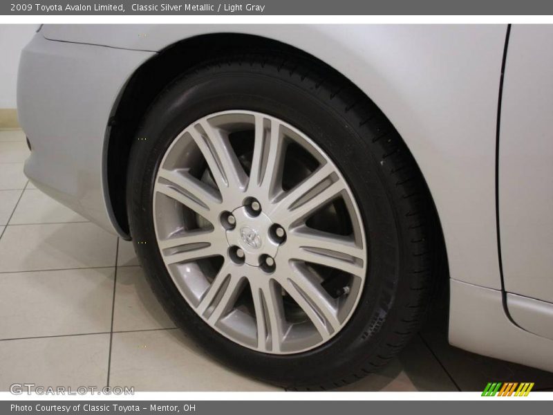 Classic Silver Metallic / Light Gray 2009 Toyota Avalon Limited