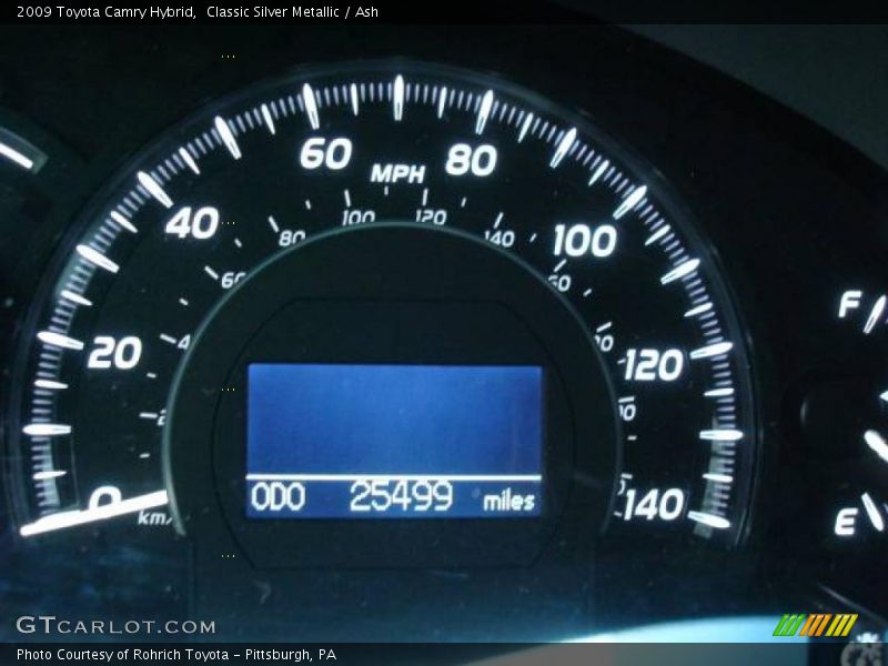 Classic Silver Metallic / Ash 2009 Toyota Camry Hybrid