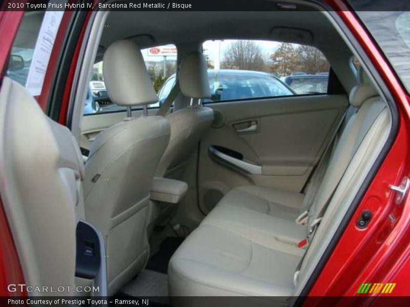 Barcelona Red Metallic / Bisque 2010 Toyota Prius Hybrid IV