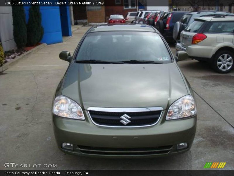 Desert Green Metallic / Grey 2006 Suzuki Forenza Sedan