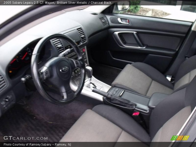 Brilliant Silver Metallic / Charcoal Black 2005 Subaru Legacy 2.5 GT Wagon