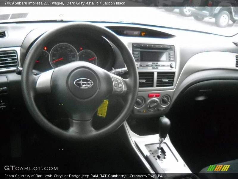 Dark Gray Metallic / Carbon Black 2009 Subaru Impreza 2.5i Wagon