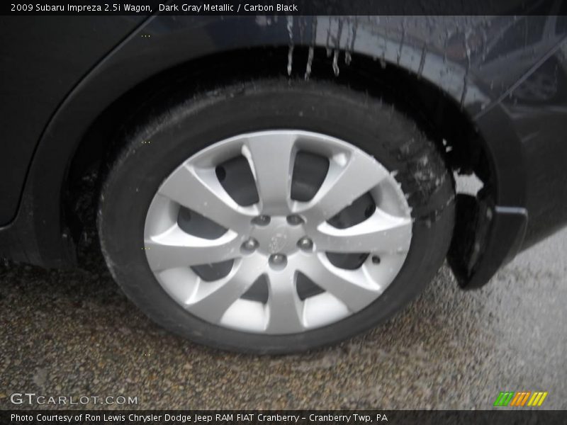 Dark Gray Metallic / Carbon Black 2009 Subaru Impreza 2.5i Wagon